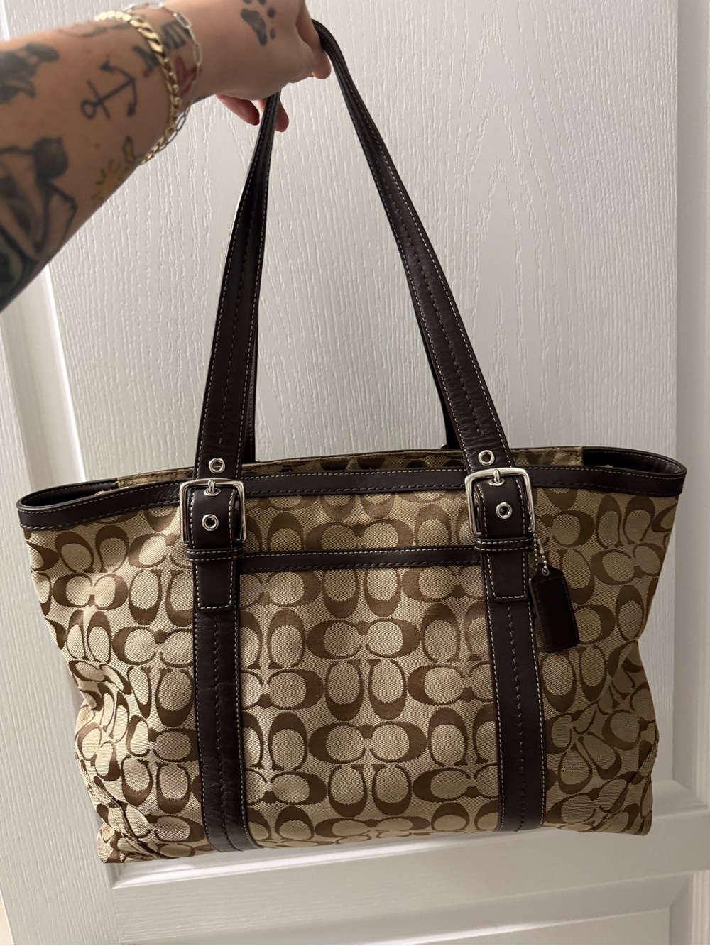 Coach Vintage Signature Tote Bag